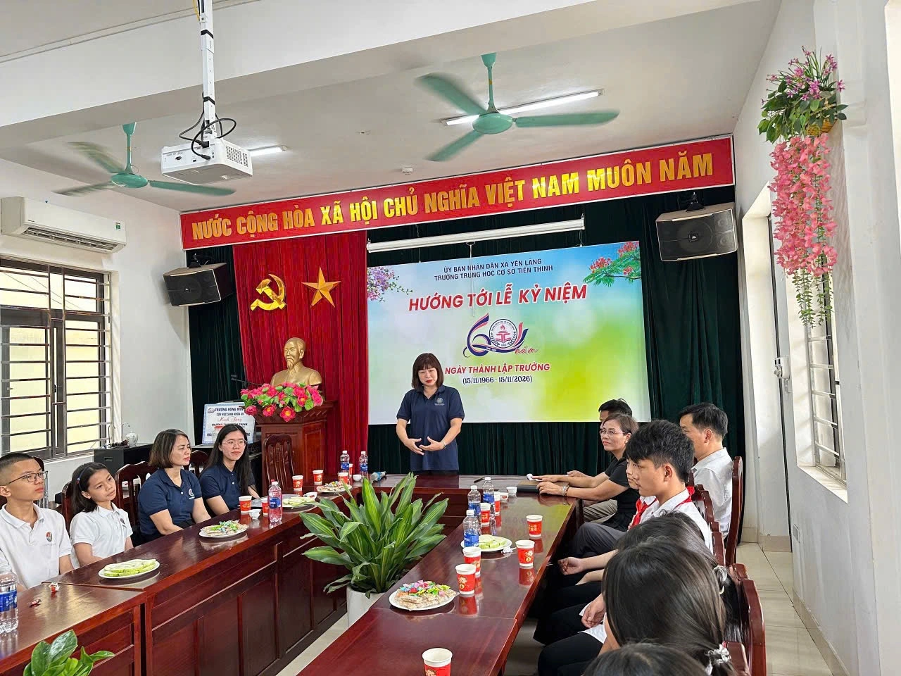 Hướng Tới Lễ Kỷ Niệm 60 Năm Thành Lập Trường THCS Tiến Thịnh (1966 – 2026)